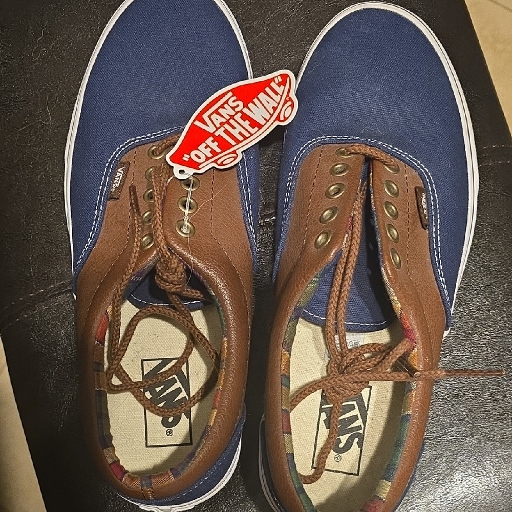 Vans Navy and Chestnut Casual Shoes